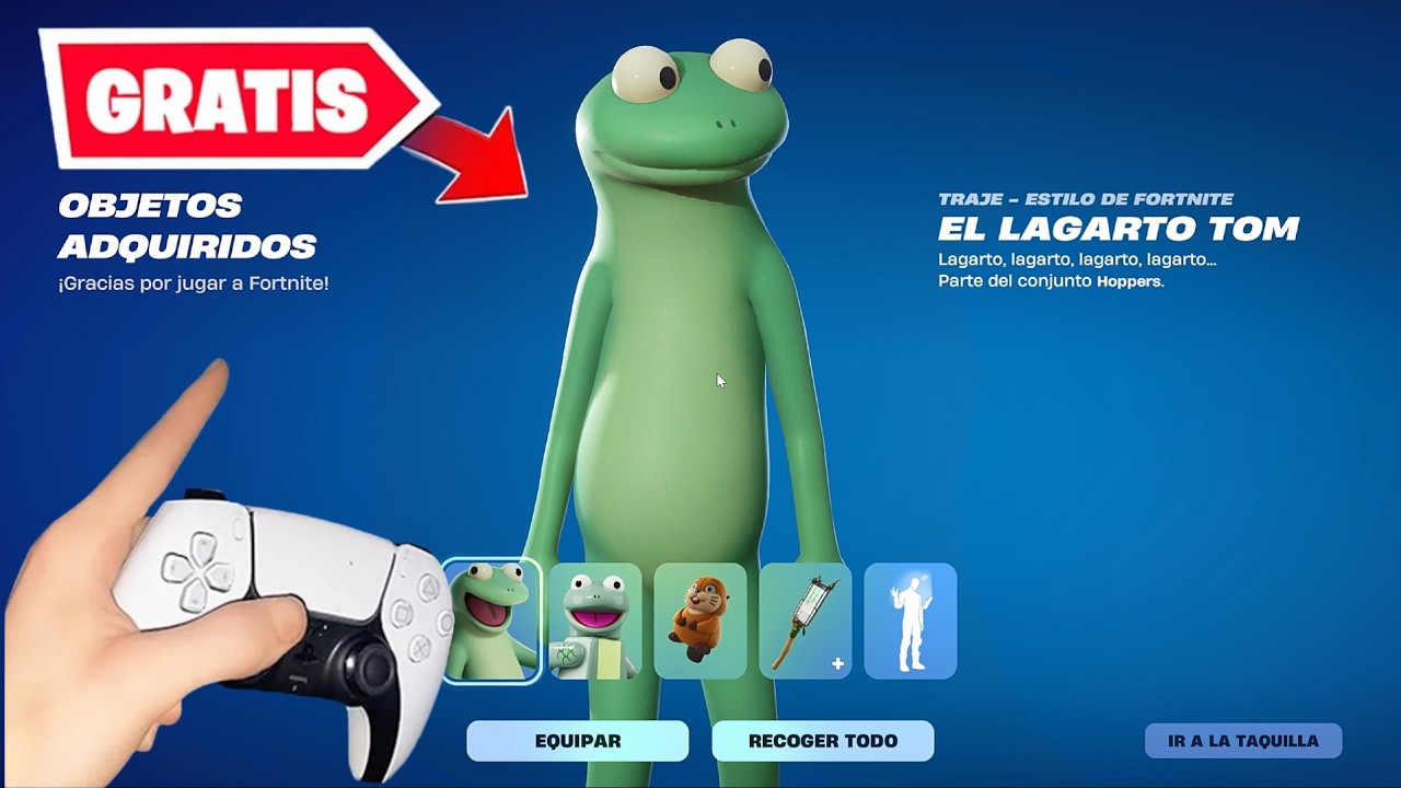 &iexcl;GRATIS! COMO CONSEGUIR GRATIS SKIN *DISNEY PIXAR HOPPERS* GRATIS en Fortnite 🎁🔥
