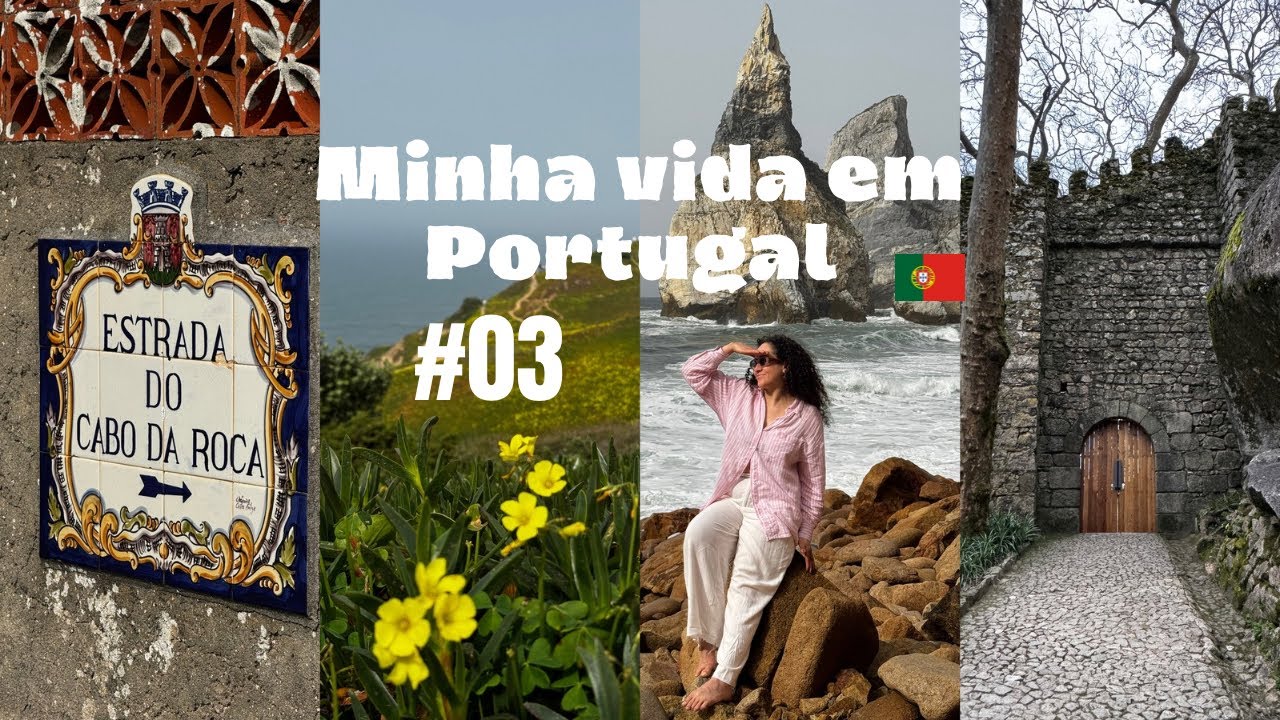 Um dia em Sintra: Cabo da Roca, Praia da Ursa e Castelo dos Mouros | Minha Vida em Portugal Ep.3