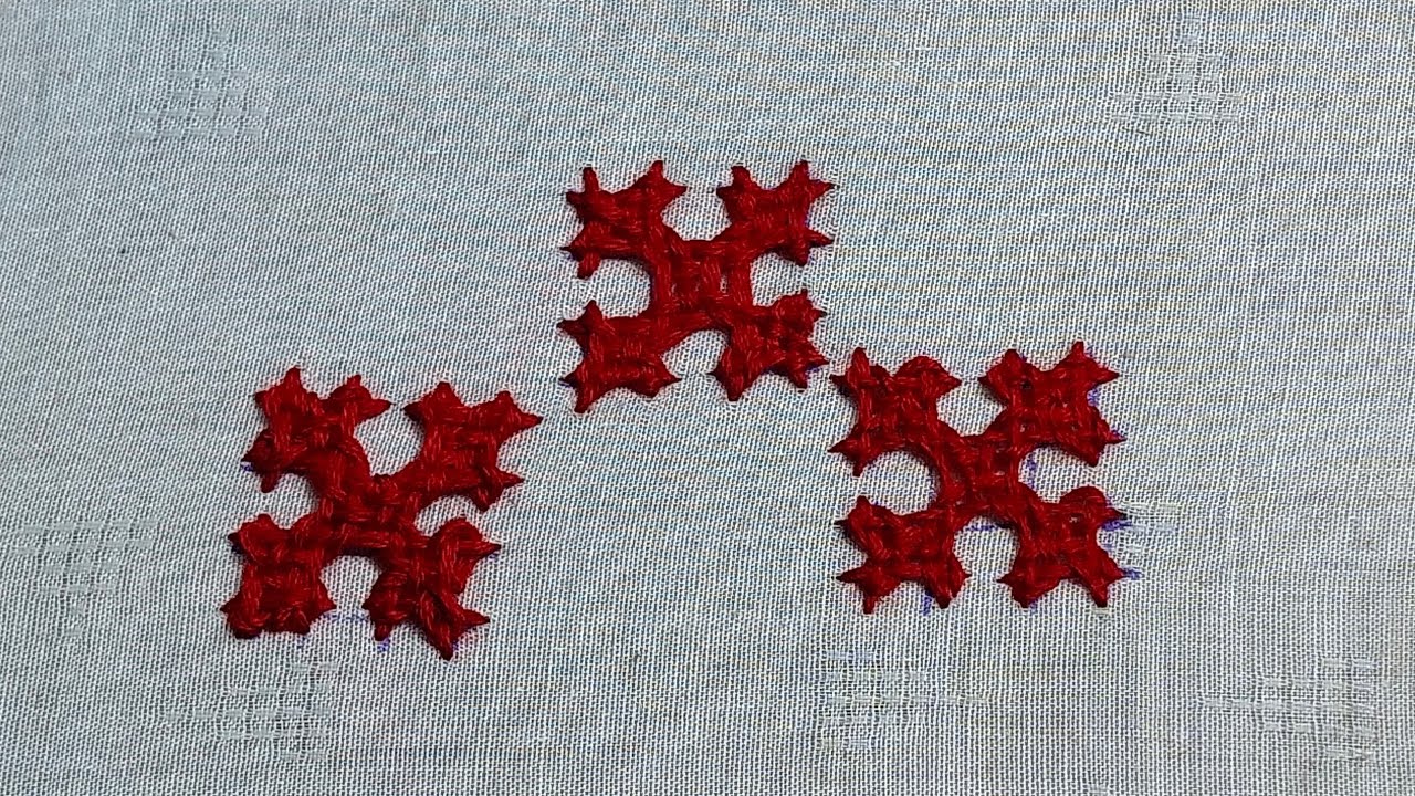 Learn How To Make Beautiful Gujrati Stitch || Sindhi Stitch 