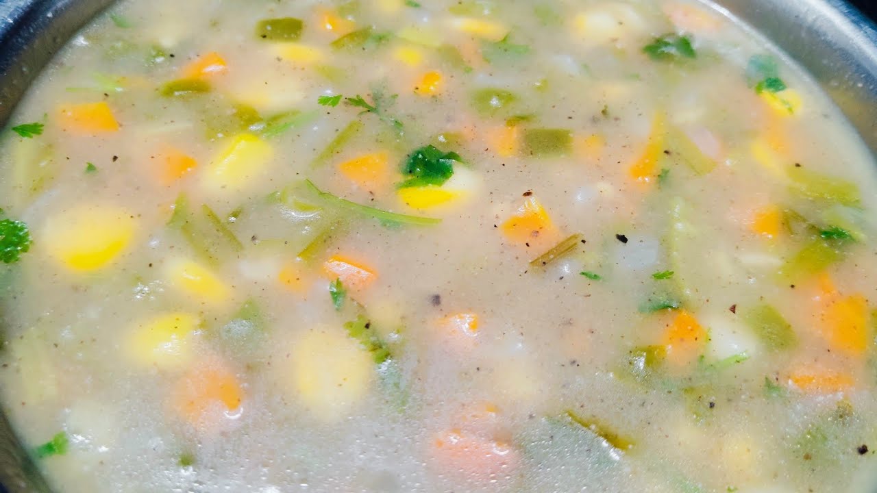 Vegetable soup 🍲🌽🍅🧄🥕/healthy vegetables soup 😋😋/winter special vegetables soup preparation 🤔🤔#youtub