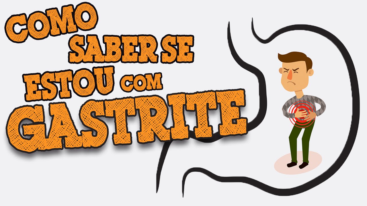 Como saber se &eacute; gastrite