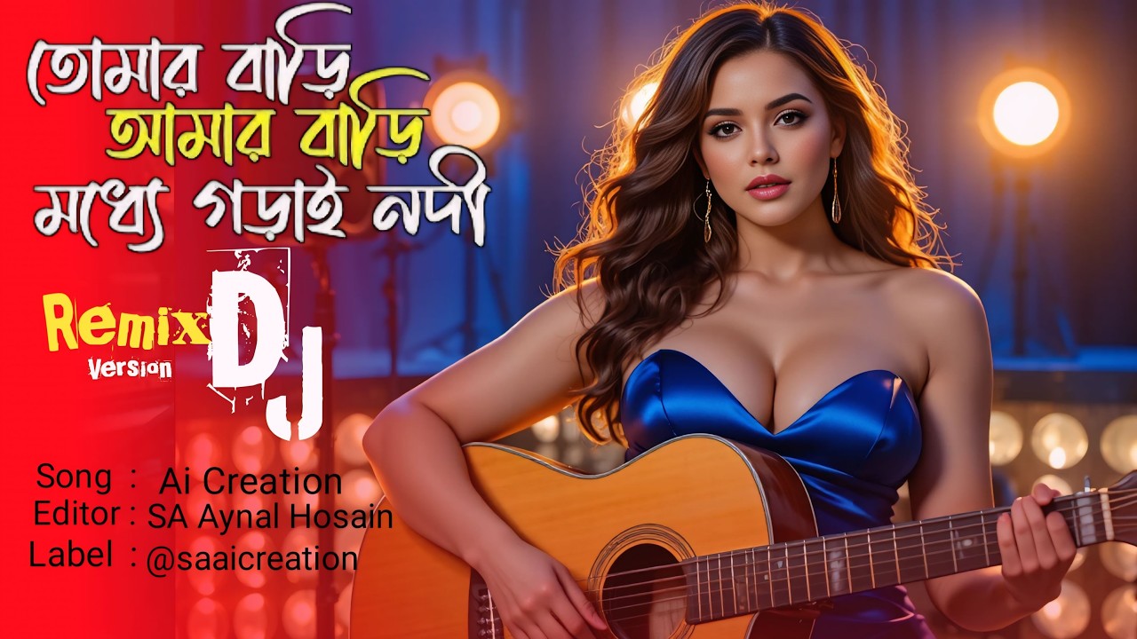 চিত্রা নদী (REMIX) - Chitra Nodi | Modern Electronic Folk | Dance Mix 2026 @SaGanerduniya