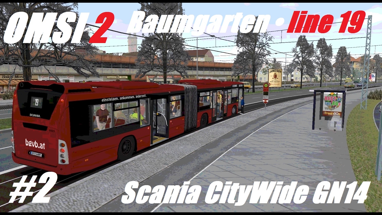OMSI 2 • Baumgarten (line 19) • Scania CityWide GN14 • Part 2