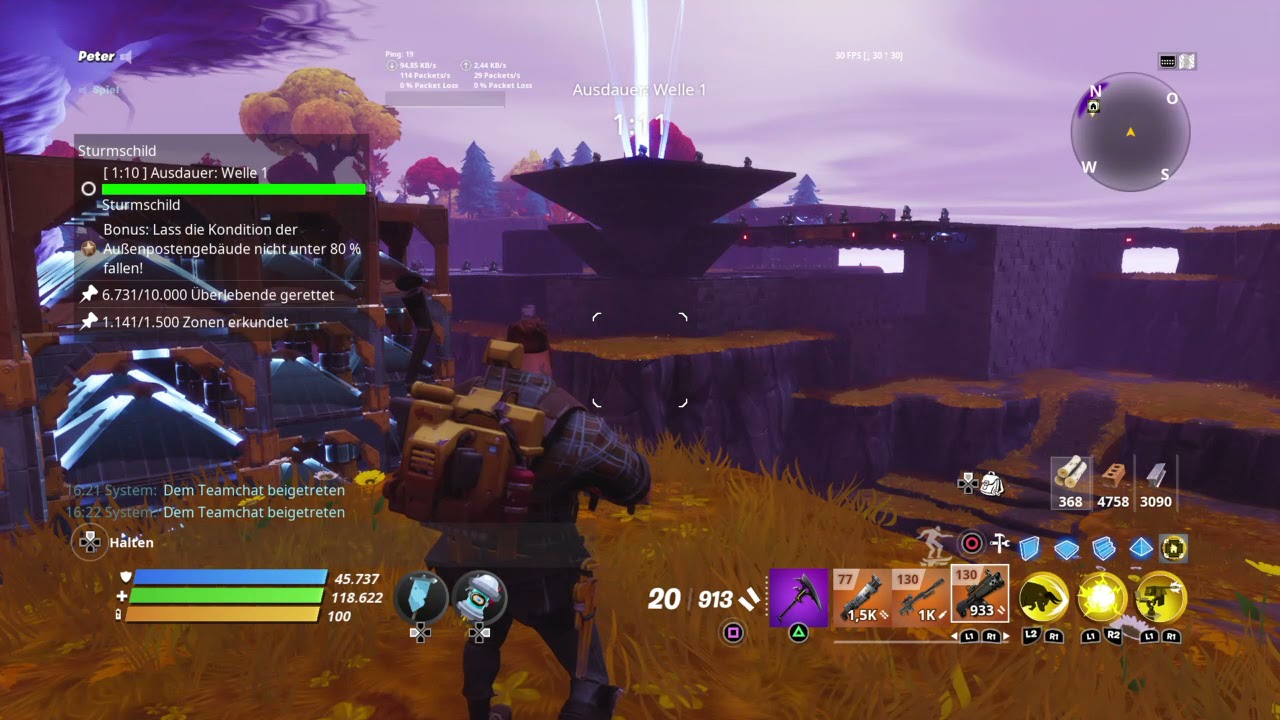 Fortnite Rette die Welt: Wiederverwertung aktivieren und was ist das f&uuml;r ein Teamvorteil? Teil2