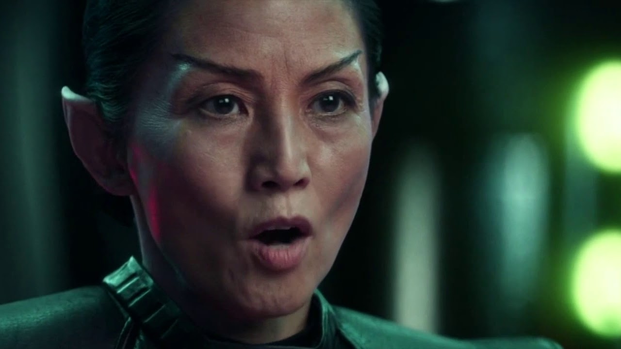 Capitan Willian T. riker Star Trek Picard.en Castellano.