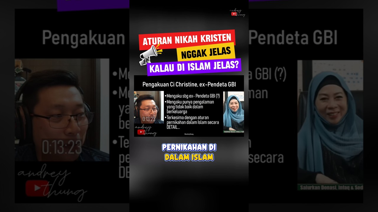 MUALAF ex-Pendeta GBI ini kok ANEH ya? #dakwah #dondytan #mualaf #debatislamkristen