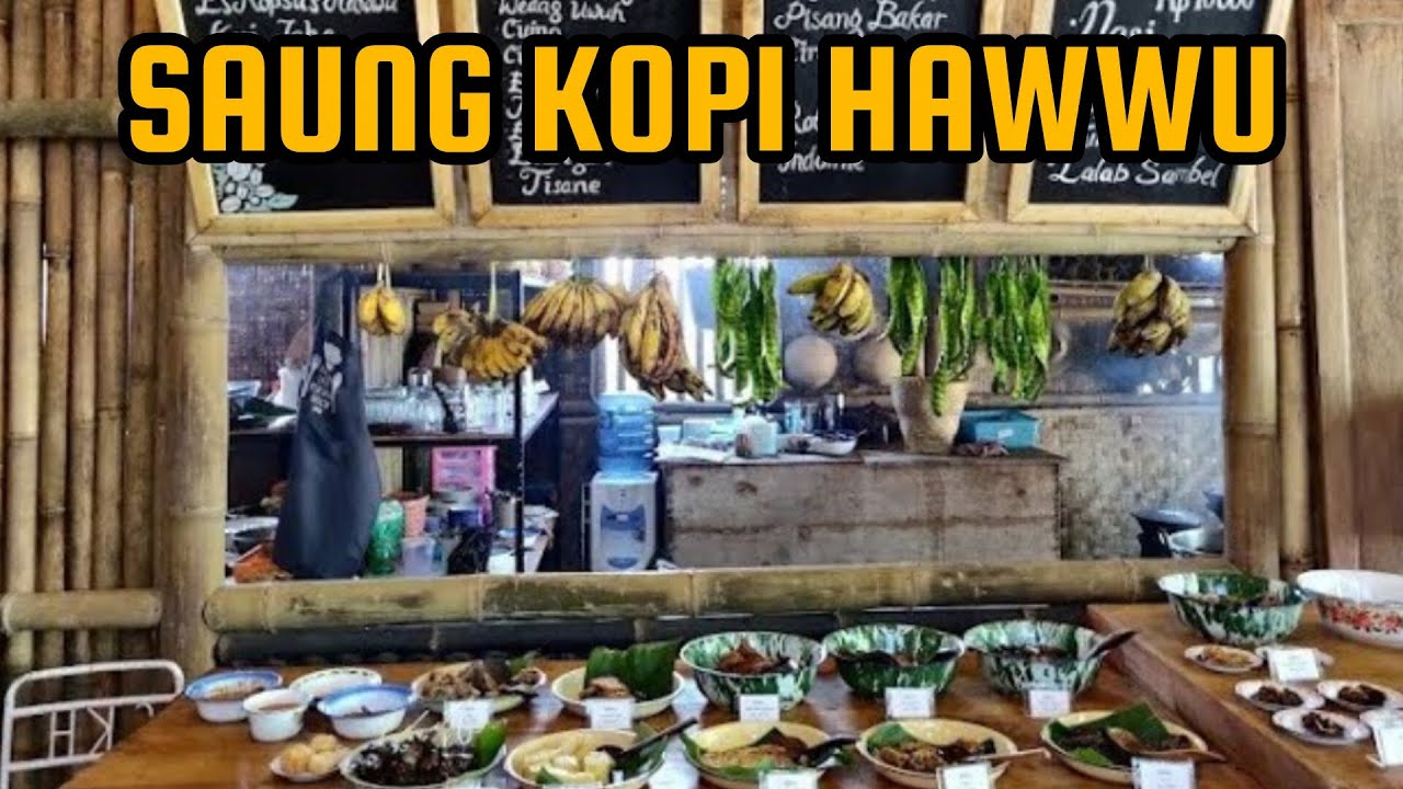 Rumah makan Sunda Di Kuningan Jawa Barat dengan konsep rumah zaman dulu 