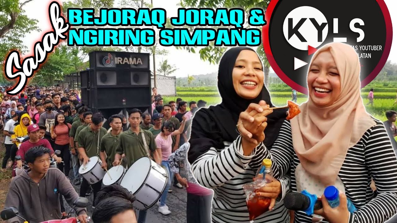 Sasak populer BEJORAQ JORAQ & NGIRING SIMPANG_NIA DIRGHA IRAMA DOPANG