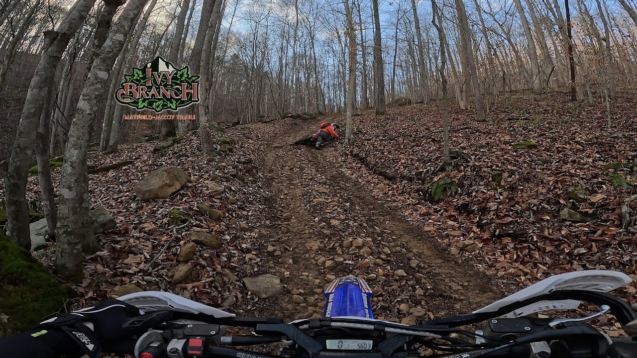Winter Dirt Bike Trip to the Ivy Branch Hatfield McCoy Trails - 2023