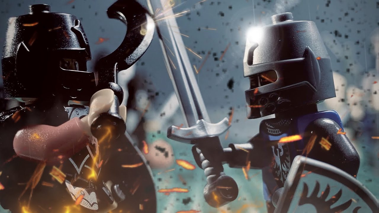 Lego Medieval Knights Duel: Lego Castle Stop-Motion