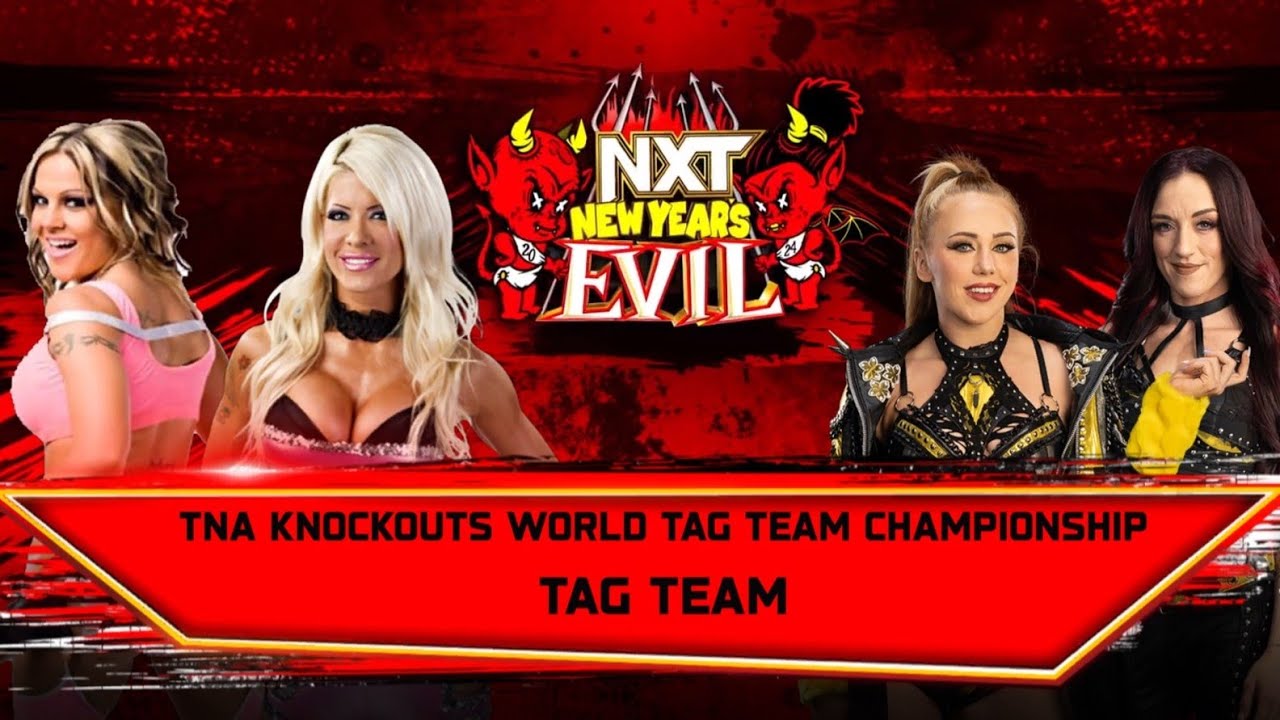 The Beautiful People vs. Unholy Union | NXT New Year's Evil | WWE 2K25 Universe #ps5