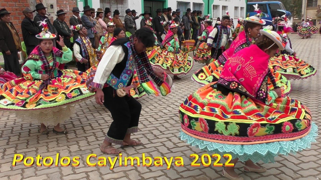 Danza potolos fastuosa entrada folklorica Cayimbaya 2022 festividad señor de Exaltación La Paz