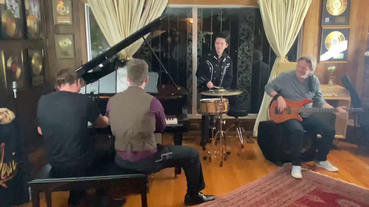 Jacob Tolliver and Jared Freiburg play High School Confidential on Jerry Lee Lewis’s Piano 3/21/2021