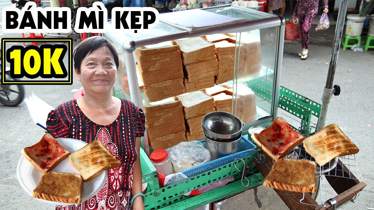 Ngon Rẻ BÁNH MÌ KẸP 10K Của Cô MỸ ANH Ở CHỢ THIẾC Q11 Trở Lại Sau Hơn 10 Năm Vắng Bóng