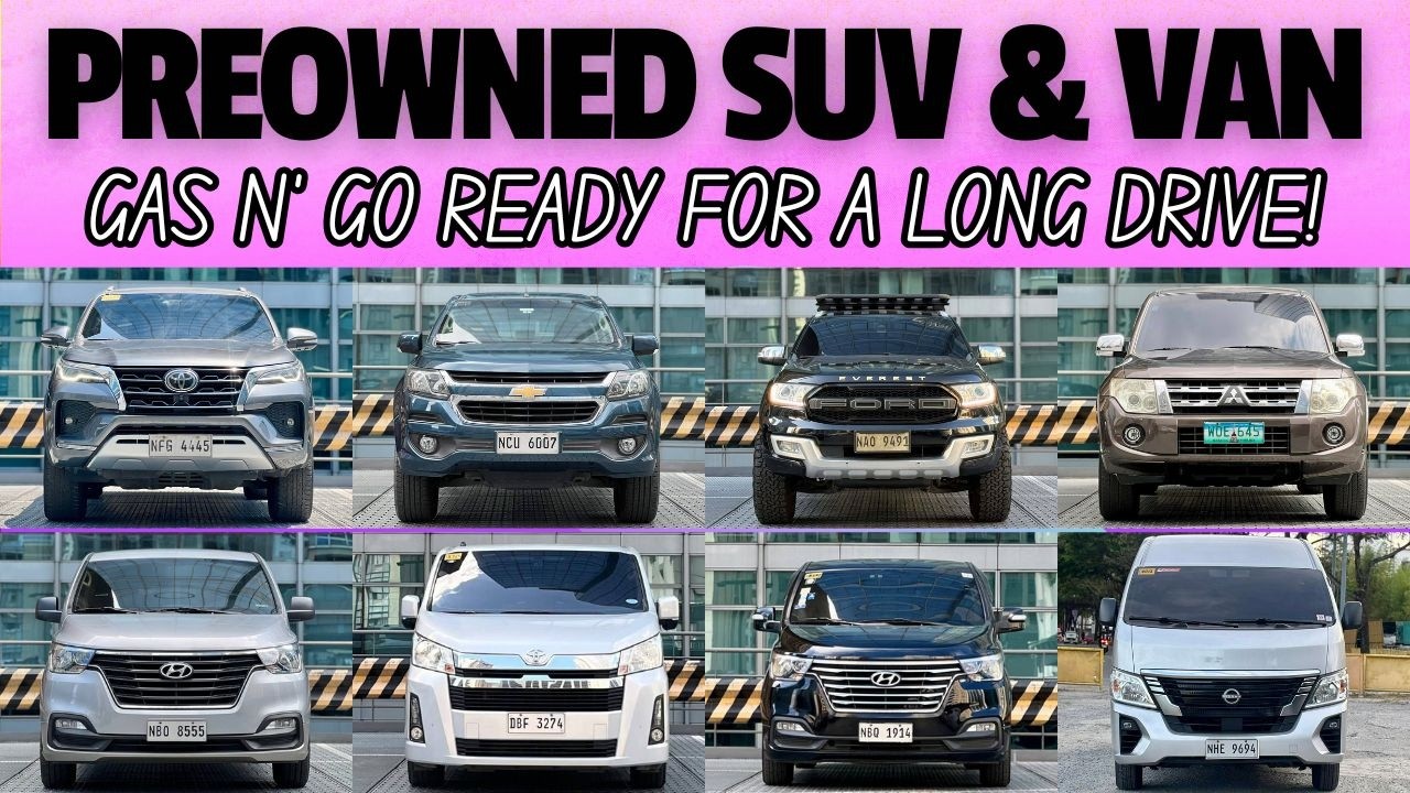 Quality VAN and SUV For Sale | Second Hand Cars in Philippines with Great Price