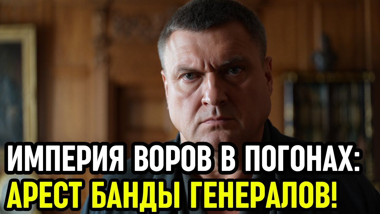 Задержание генеральской банды МВД! 35 миллиардов рублей за 27 лет