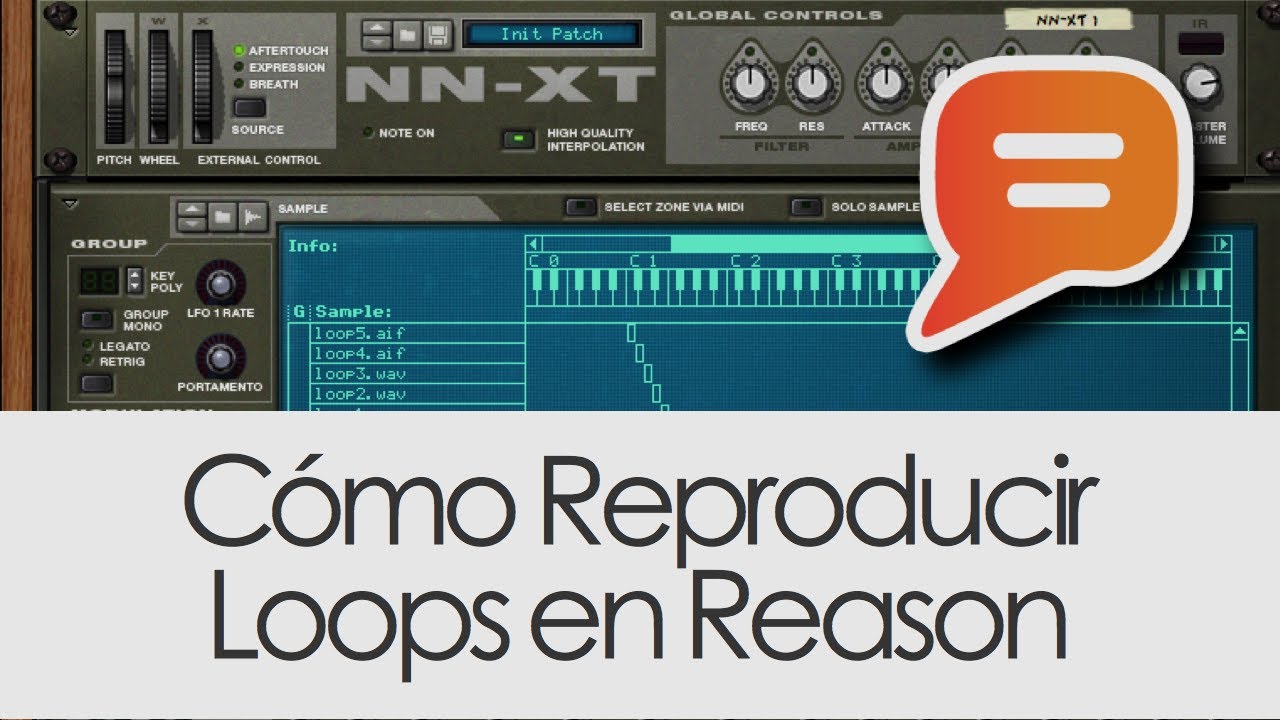 Cómo Reproducir Loops y Audios con Sampler NN-XT en Reason