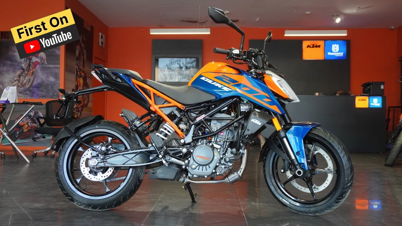 2026 KTM DUKE 200 New Atlantic Blue Review - On Road Price & All Colors | Mileage