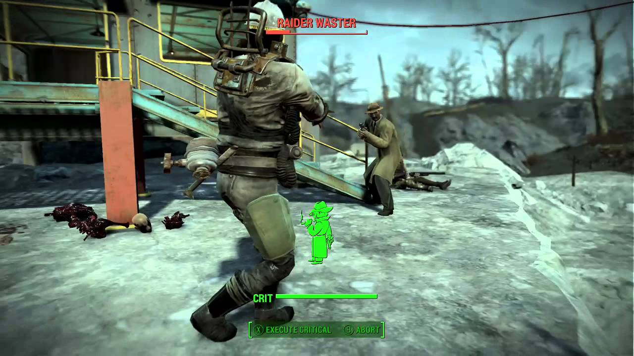 Fallout 4 Mysterious Stranger 360 Shot