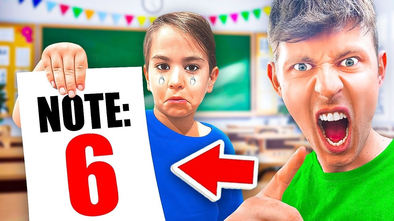 KLEINER JUNGE bleibt SITZEN in der SCHULE!😱