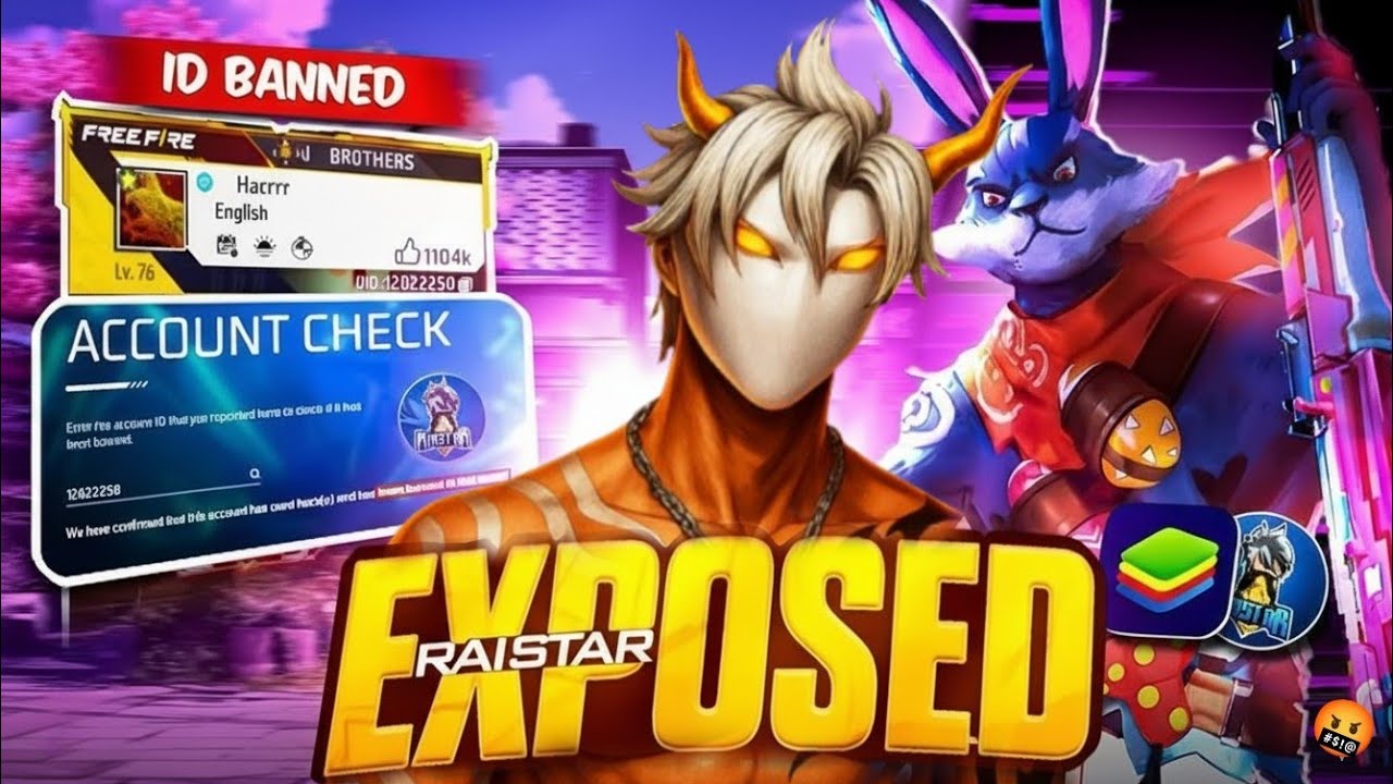 RAISTAR ID BANED 🥺 | WHY RAISTAR ID BAN 💔 @RaiStar STHONE GAMER #freefire #raistar #trending 