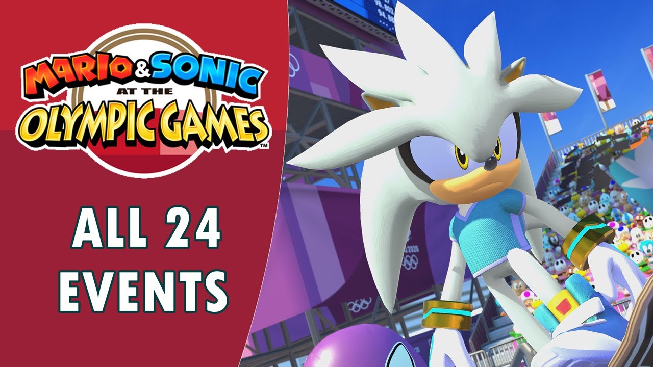 Mario & Sonic at the Tokyo 2020 Olympic Games - Silver (All 24 Events)