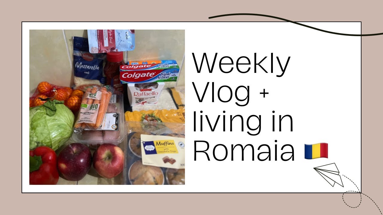 LIVING IN ROMANIA 🇷🇴:  Season 1  Episode 2 | Grocery vlog | Cost of living | Volunteering