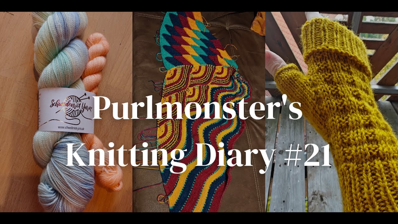 Purlmonster's Knitting Diary #21 - Jennifer Lassonde, Stephen West, Joji Locatelli and more