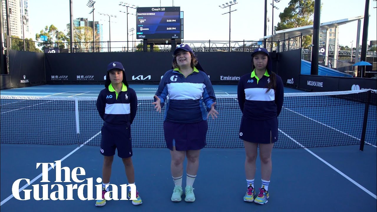 What it takes to be an Australian Open ballkid