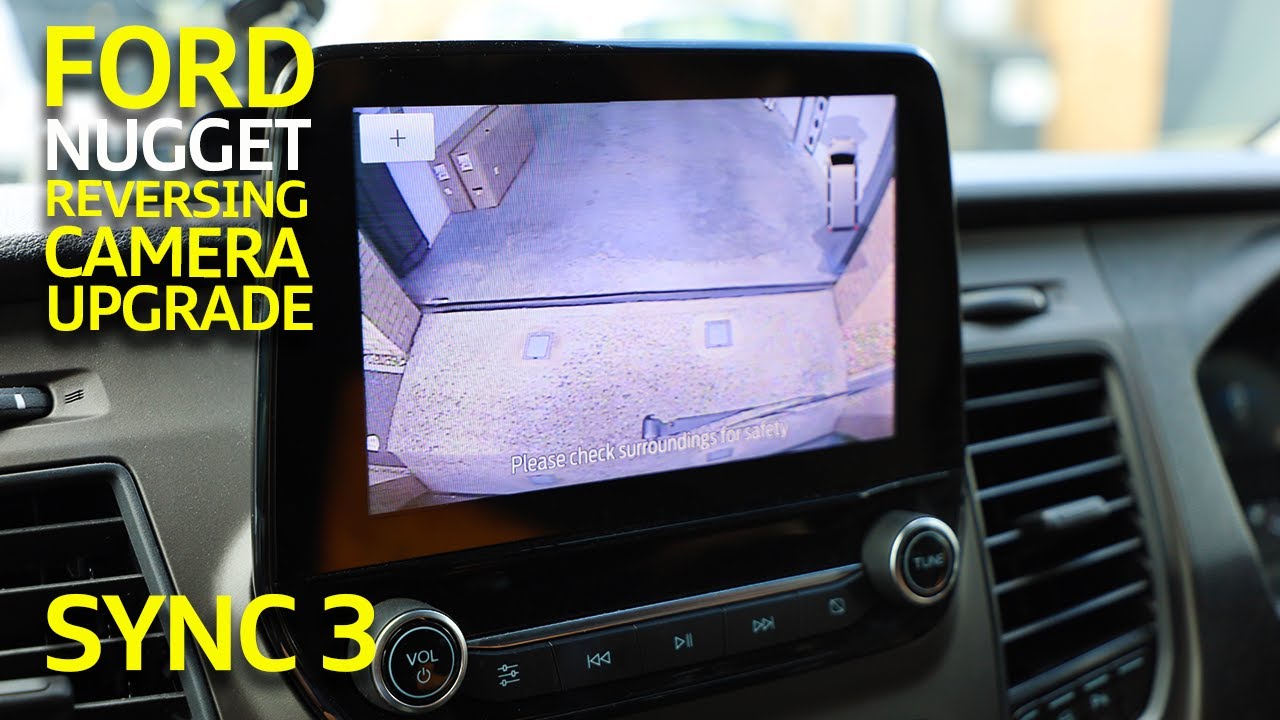 Ford Transit Nugget Campervan - Reversing Camera Upgrade