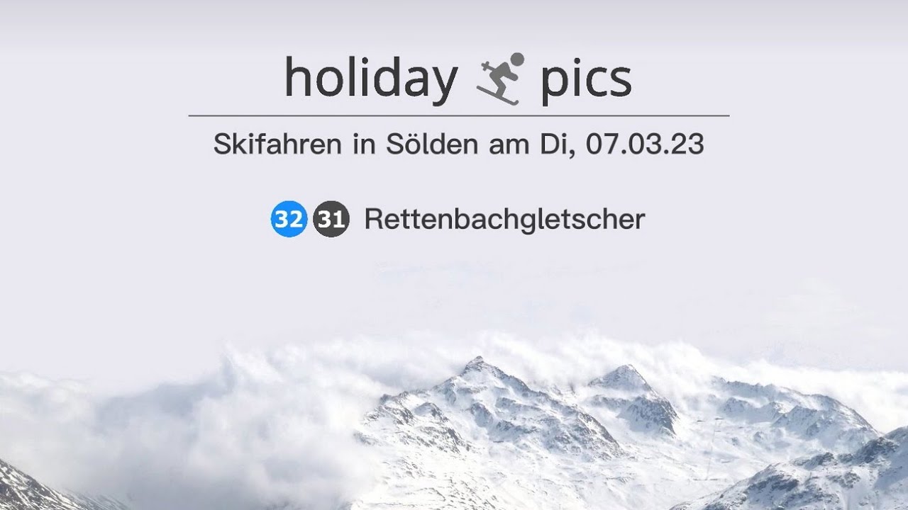 Sölden Piste 32 31 (Rettenbachgletscher)