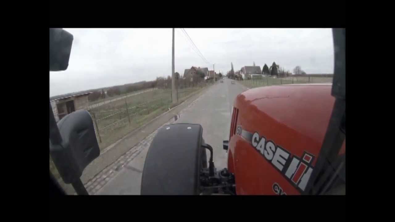 Suiker bieten naar suikerraffinaderij te Tienen brengen. ***HD*** GoPro ***