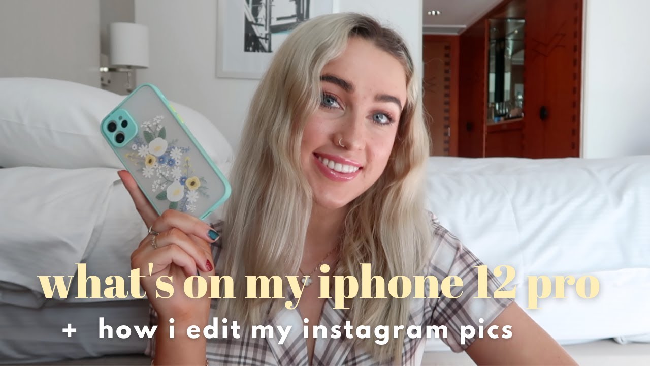 что установлено на моем iPhone 12 Pro + как я редактирую свои фотографии в Instagram!!