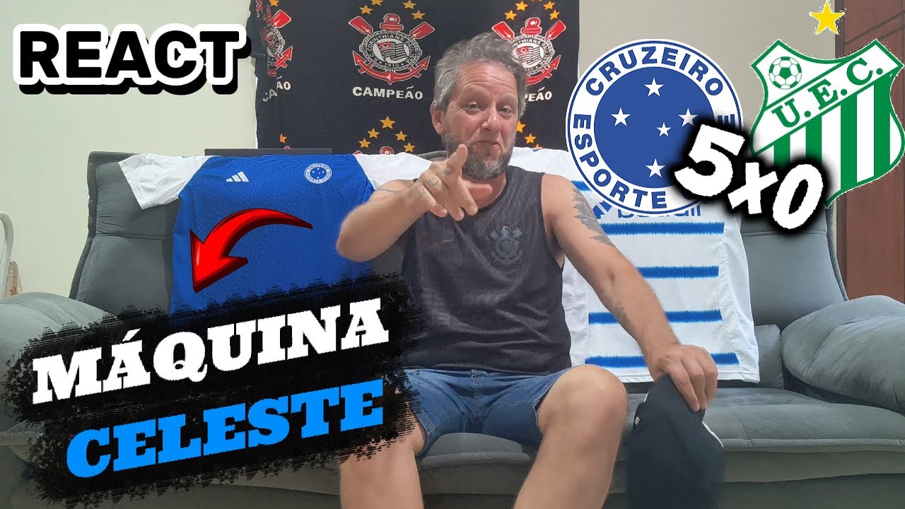 REACT Cruzeiro 5x0 Uberlândia - Mineiro 2026 - CRUZEIRO É UMA MÁQUINA! E GERSON AINDA NÃO ESTREOU...