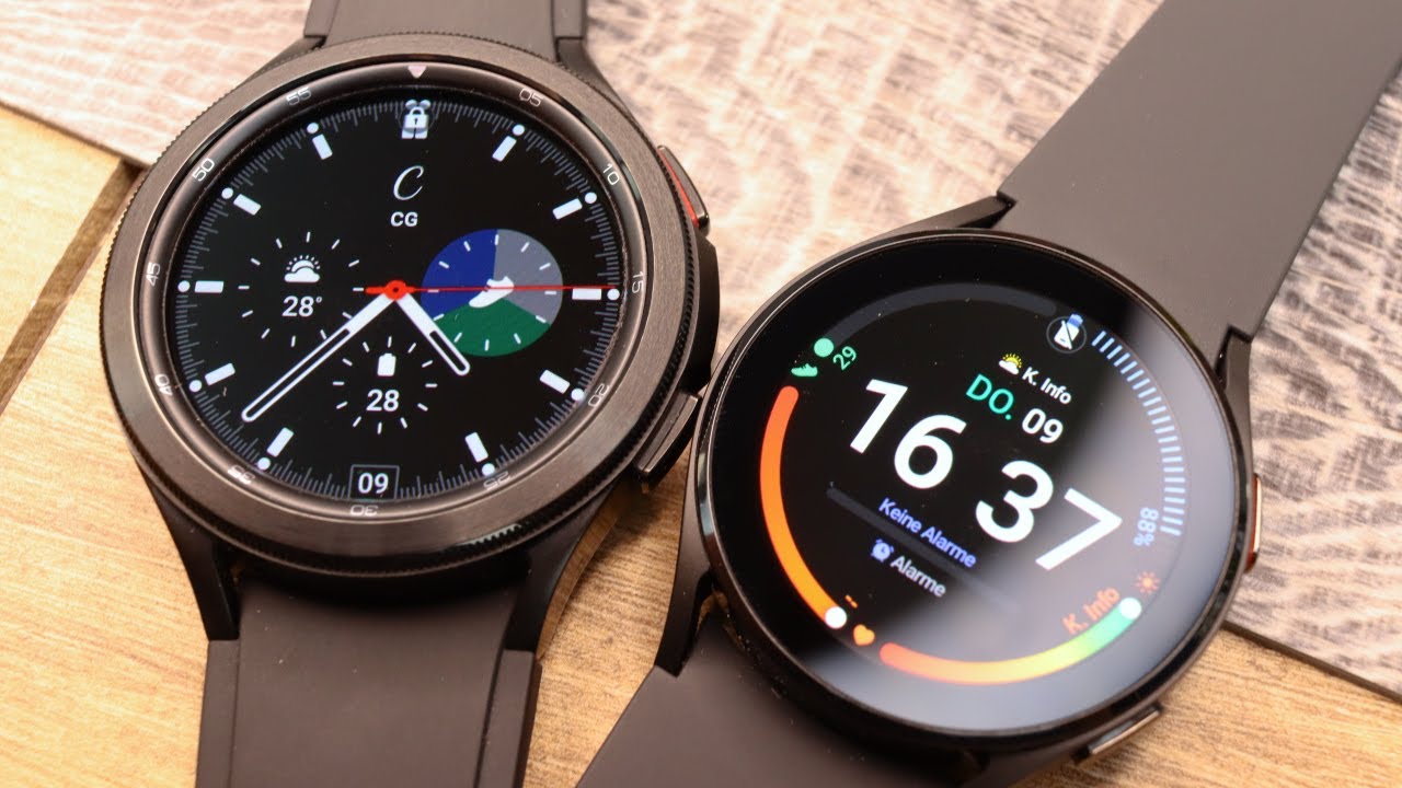 Samsung Galaxy Watch 4 vs. Watch 4 Classic: (K)ein großer Unterschied? - Test