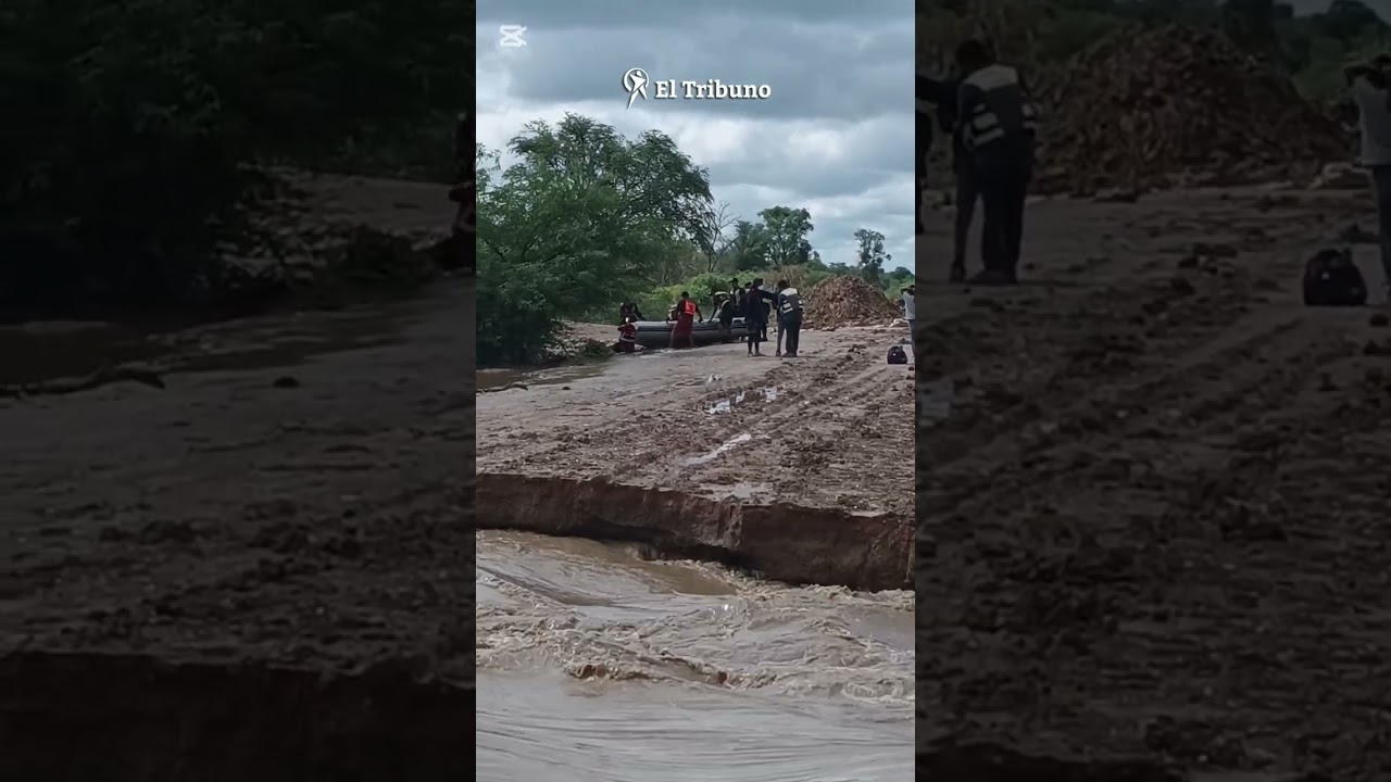 Puente fluvial para comunicar Misión La Paz con Santa Victoria