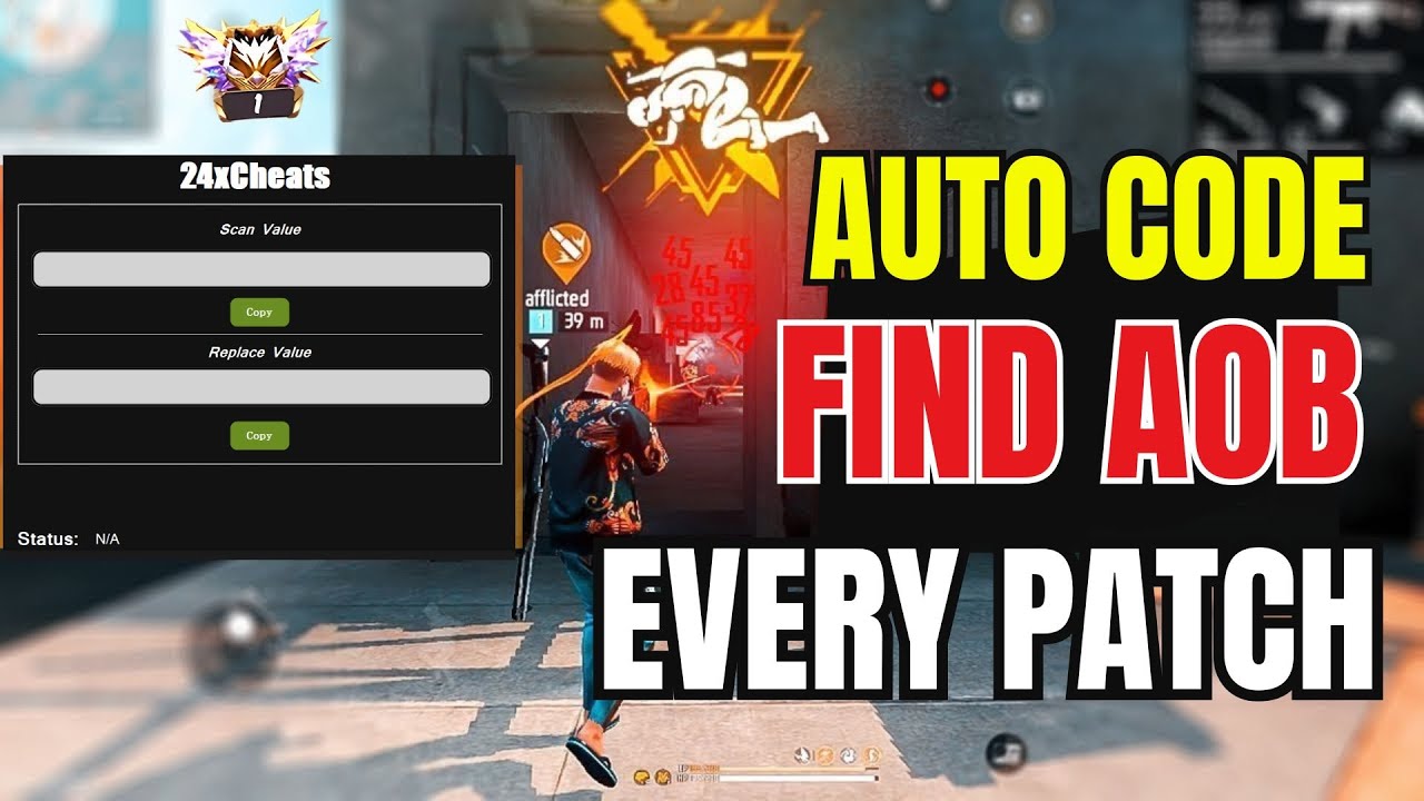 HOW TO FIND AOB FOR FREE FIRE || AOB FINDER FOR FREE FIRE || REPAIR AOB