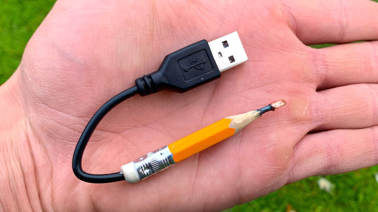 How To Make Soldering Iron Using Pencil