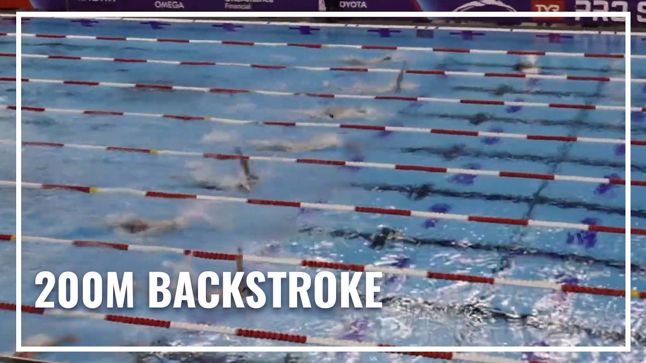 Marchand, Tierney, and Smith Top Three in 200M Backstroke | 2026 TYR Pro Swim Series Westmont