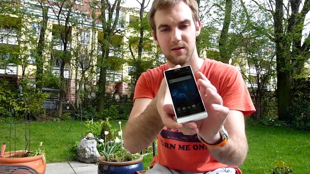 Sony Xperia S white Unboxing [EN]