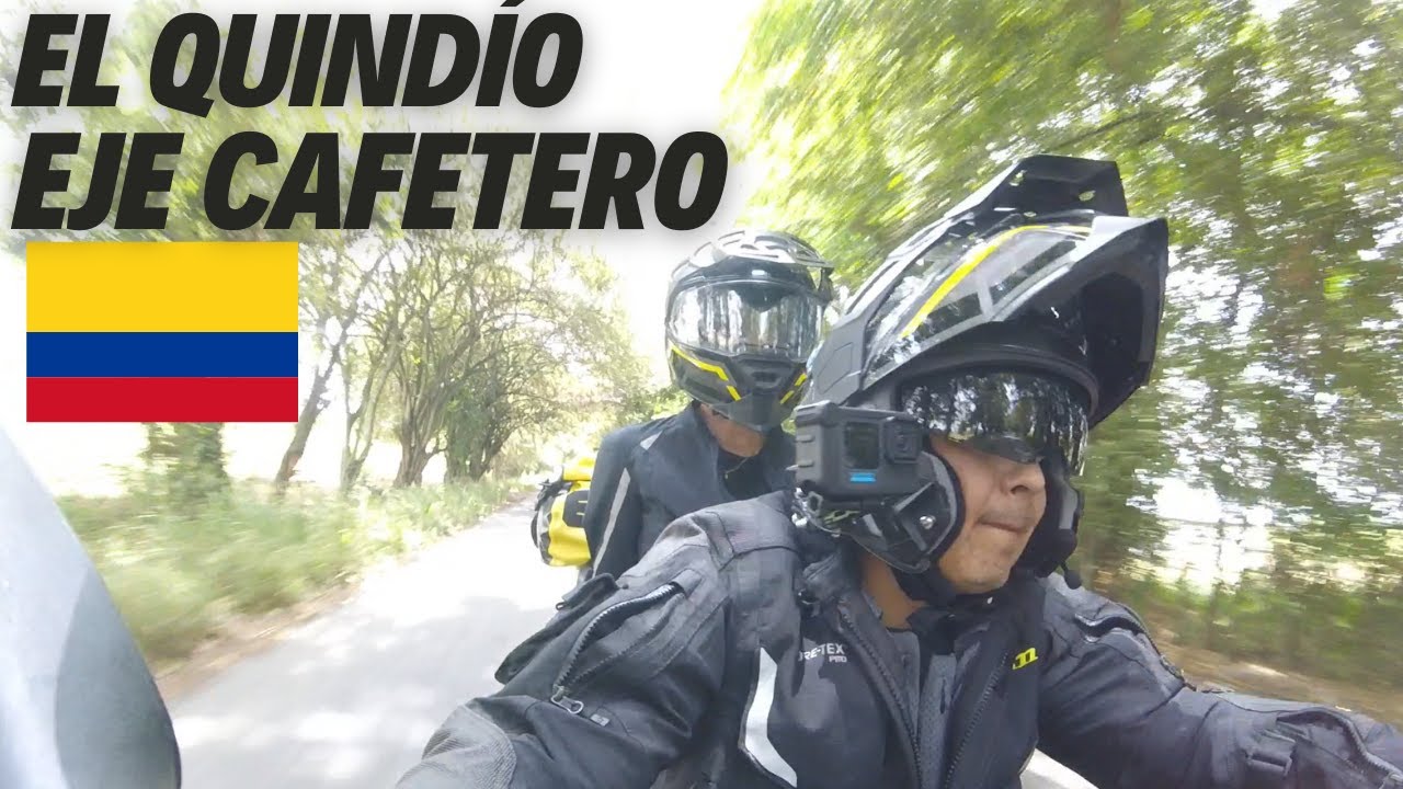 Viajamos de Cali hasta el Quindío, al Eje Cafetero ! Para participar del Motorrad Days de Colombia