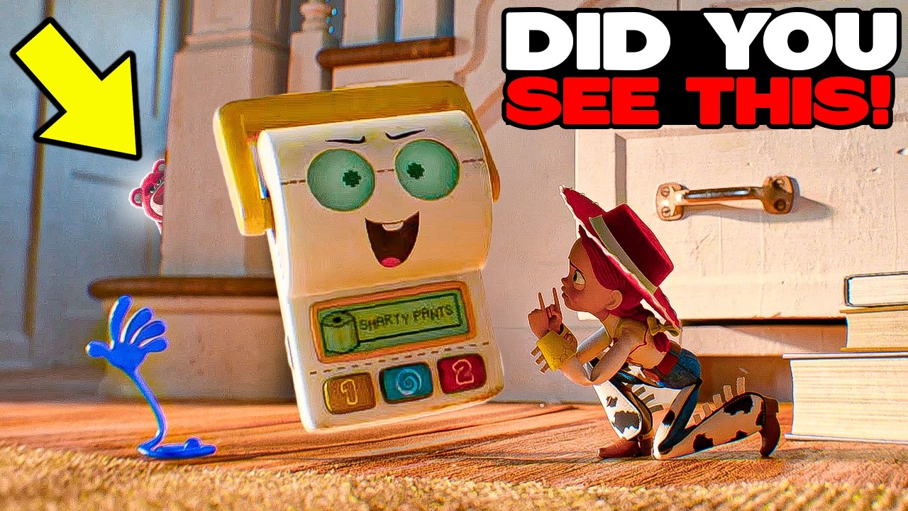 30 HIDDEN SECRETS You Didn´t Notice in TOY STORY 5! (Trailer)