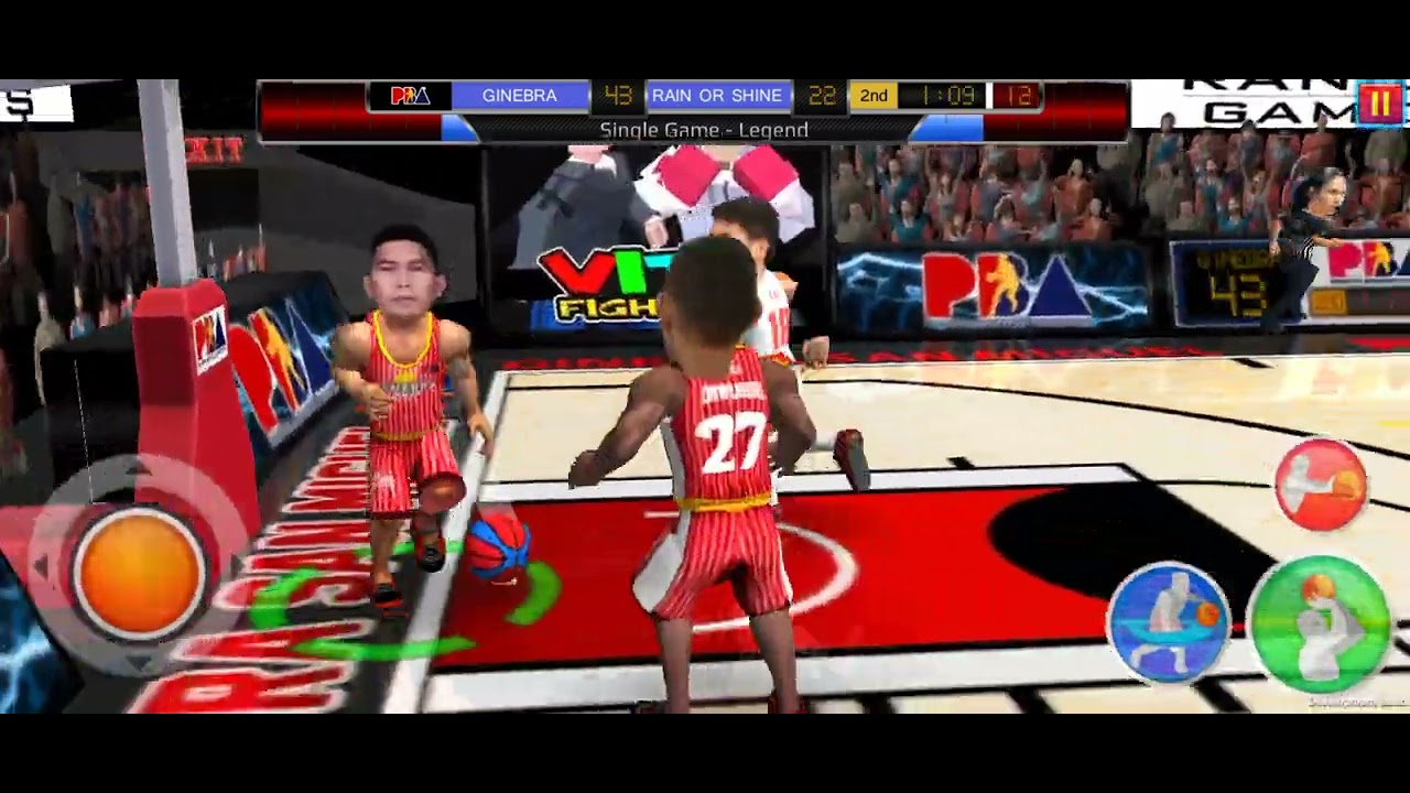 PBA Basketball Slam 011911102022 Bgy. Ginebra против Rain or Shine Elasto Painters