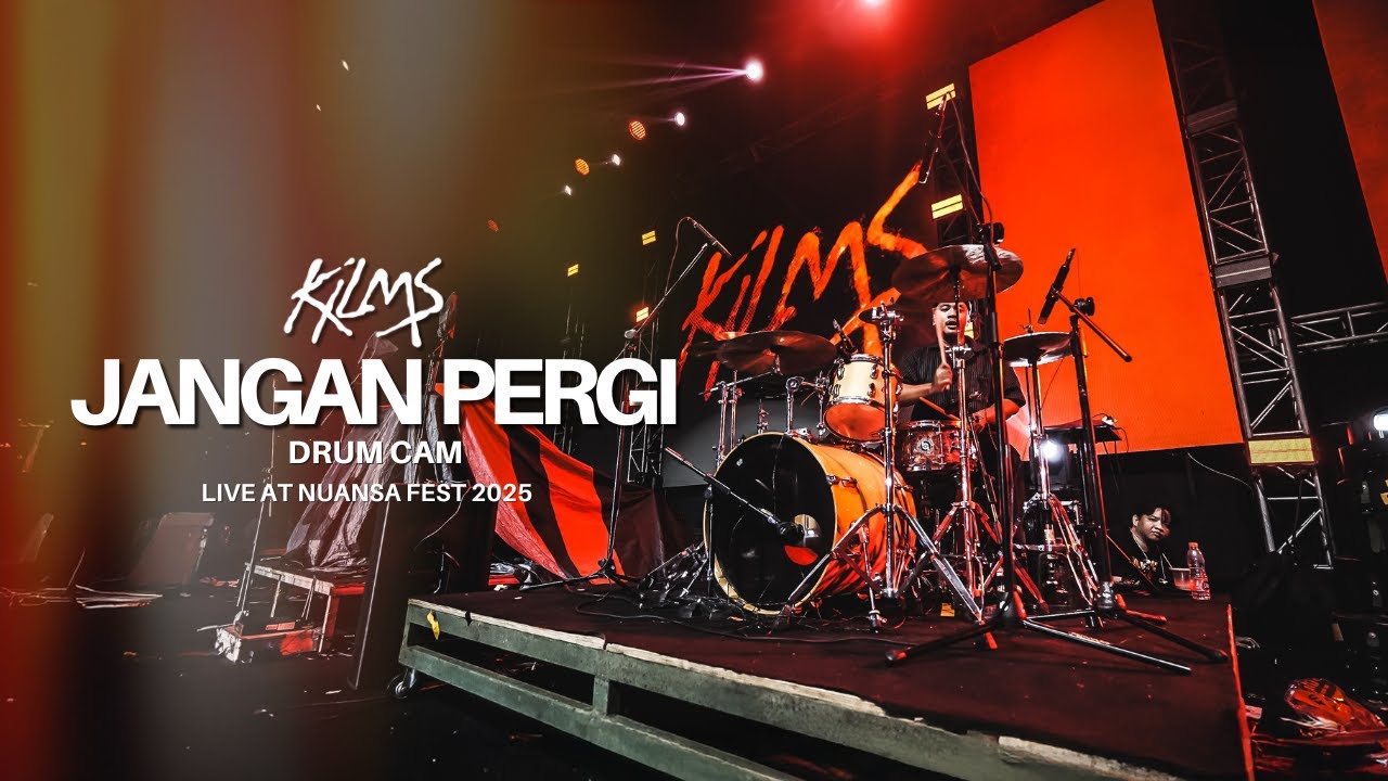 KILMS - Jangan Pergi (NOKI Drum Cam) | Live at Nuansa Fest 2025 Bekasi