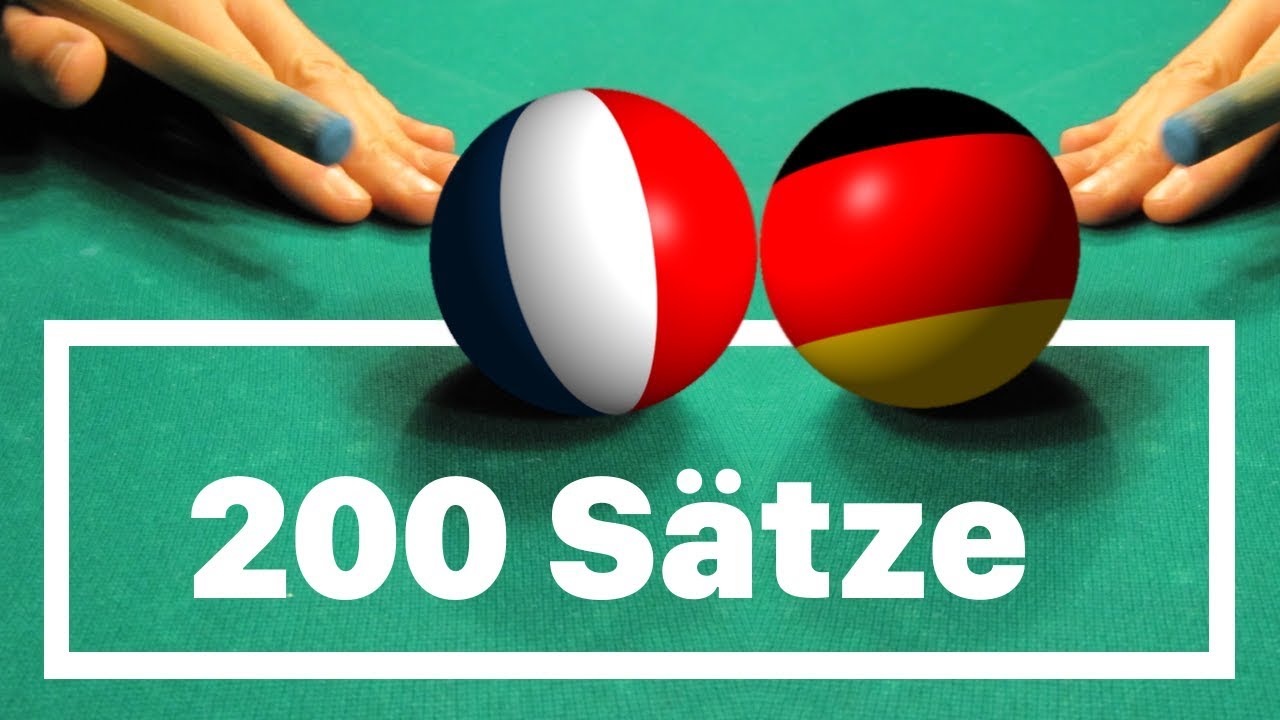 Französisch lernen: 200 Sätze auf Französisch (Muttersprachlerin)