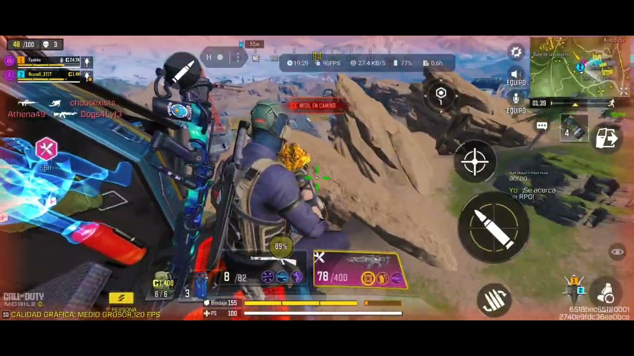 Gran dúo con Ÿankësヅ Battle Royale COD MOBILE 2026. Like y suscríbete.