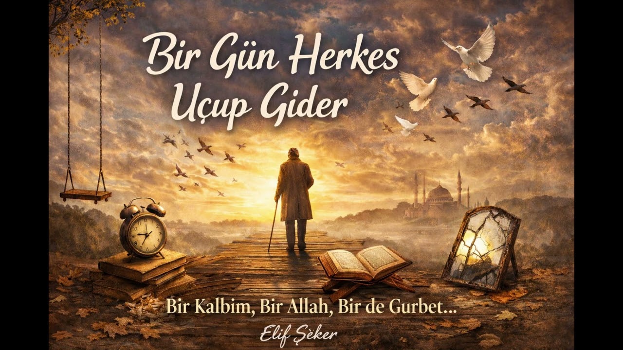 BİR GÜN HERKES UÇUP GİDER - Elif ŞEKER Lyrics X AI Vocal AI Music