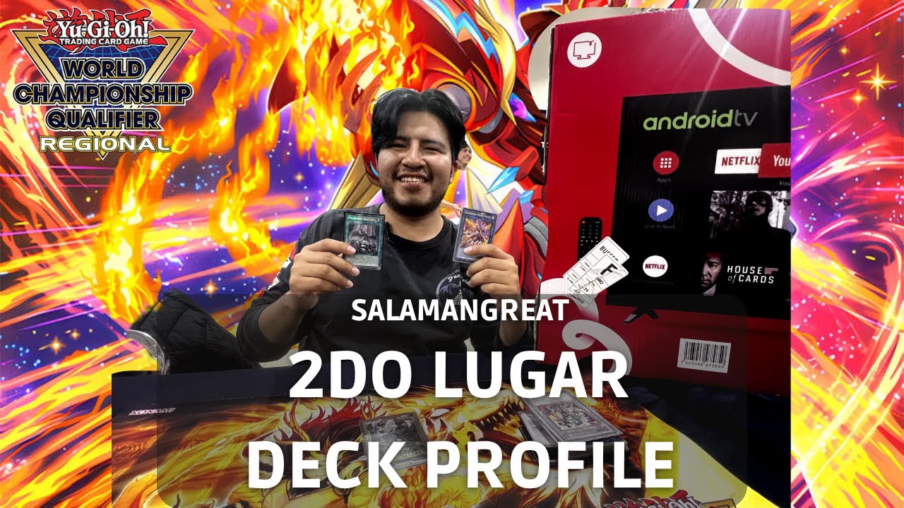 2do Lugar Regional CDMX SUDA Sergio Vargas Yu-Gi-Oh! 2025