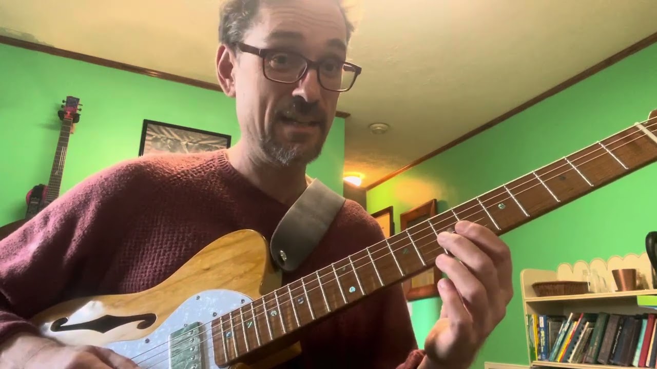 Navigating the fretboard 