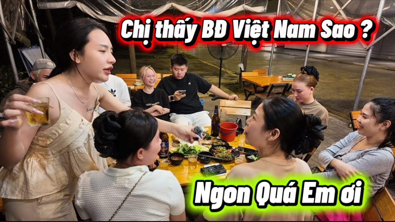 Bội Nhi đi chợ đêm - buổi nhậu chia tay - Malaysia 